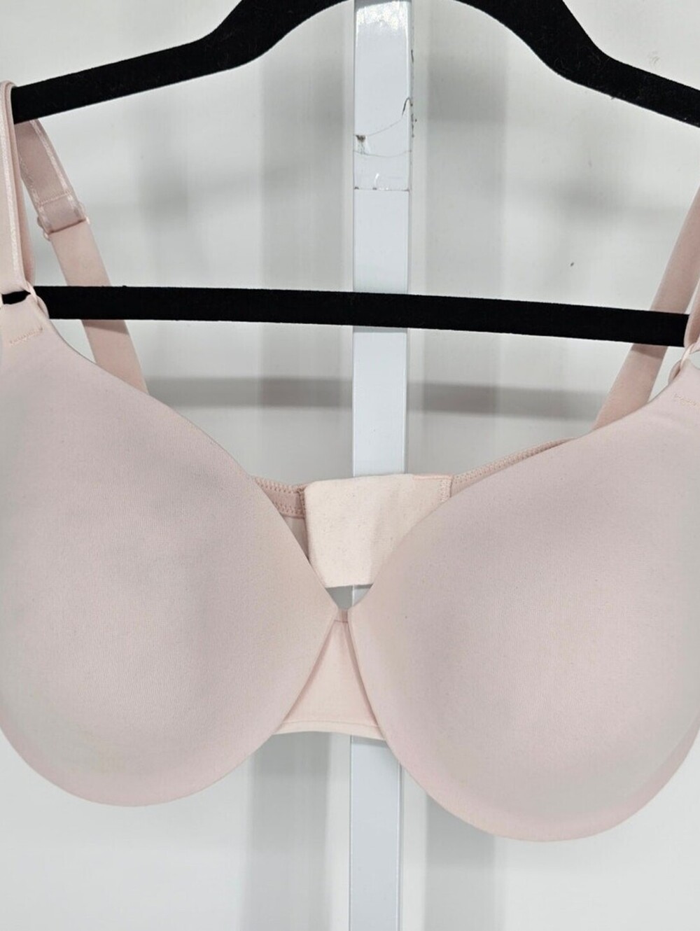 Warners Womens Sz 38C Lightly Padded Classic T Shirt Bra Light Pink